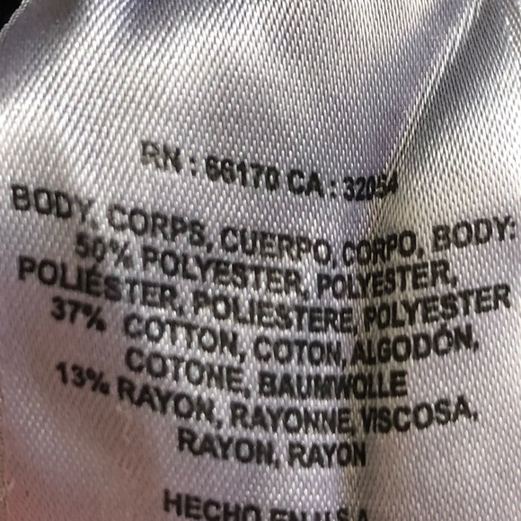 SOLD T.la | NWT Mock Neck Striped Ruffle Top - Picture 3 of 5